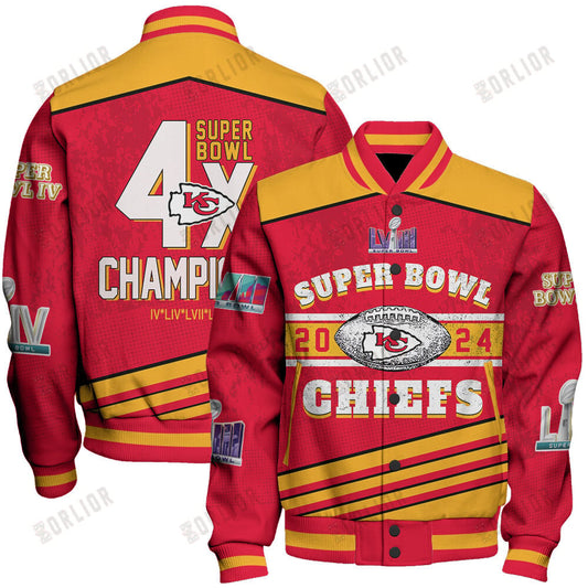 Kansas City Chiefs Super Bowl Champions Unisex Varsity Jacket SFAT V17