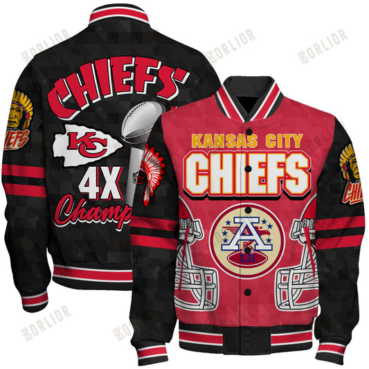 Kansas City Chiefs Super Bowl LVIII 2024 Unisex Varsity Jacket SFAT V18