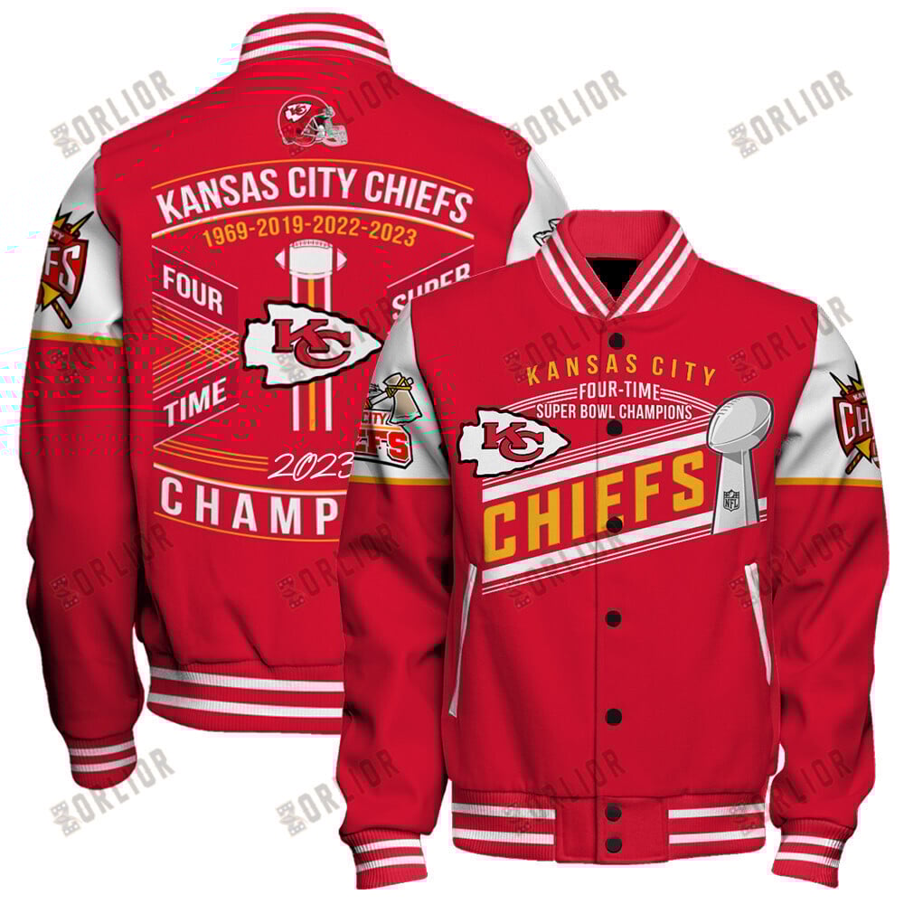 Kansas City Chiefs Champions LVIII Unisex Varsity Jacket SFAT V20