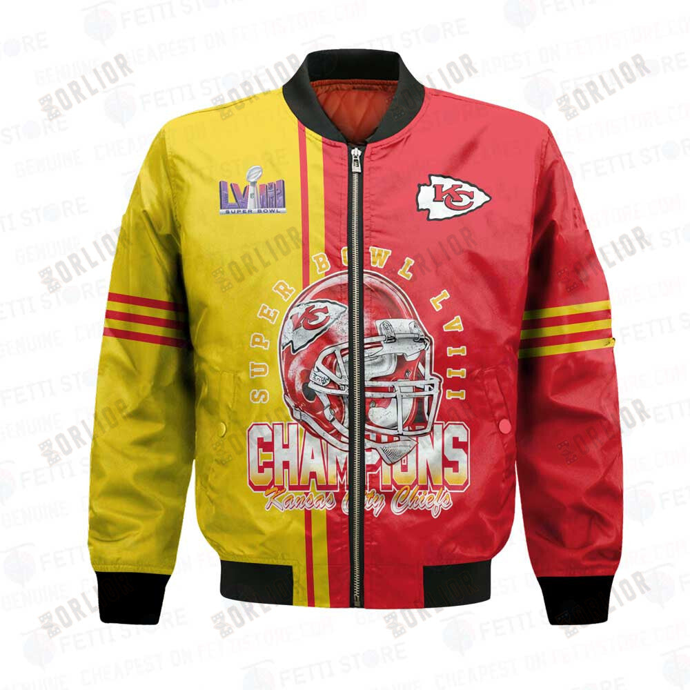 Kansas City Chiefs National Football League Bomber Jacket STM V12