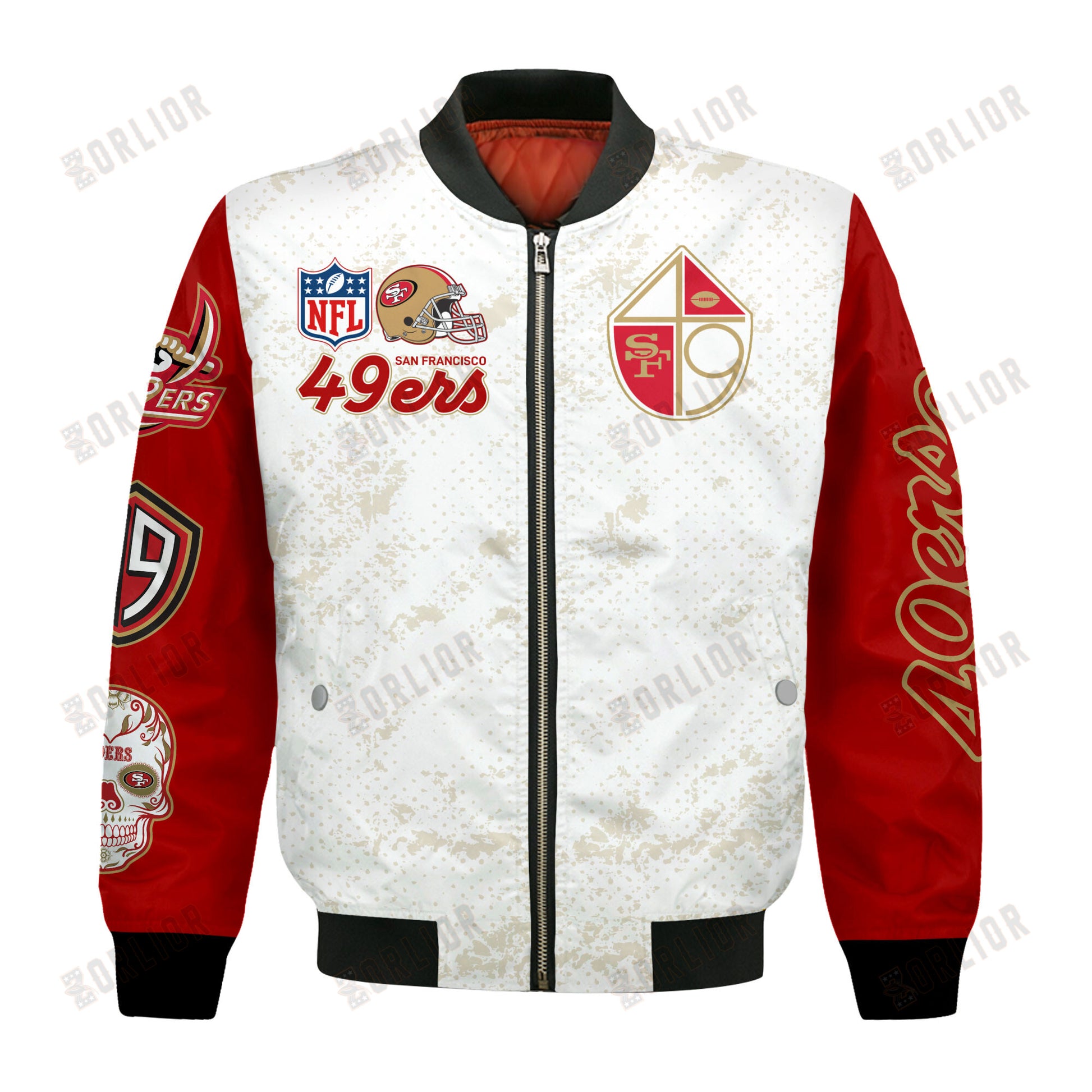 San Francisco 49ers Team Logo NFL 2024 Design Bomber Jacket SFAT V24