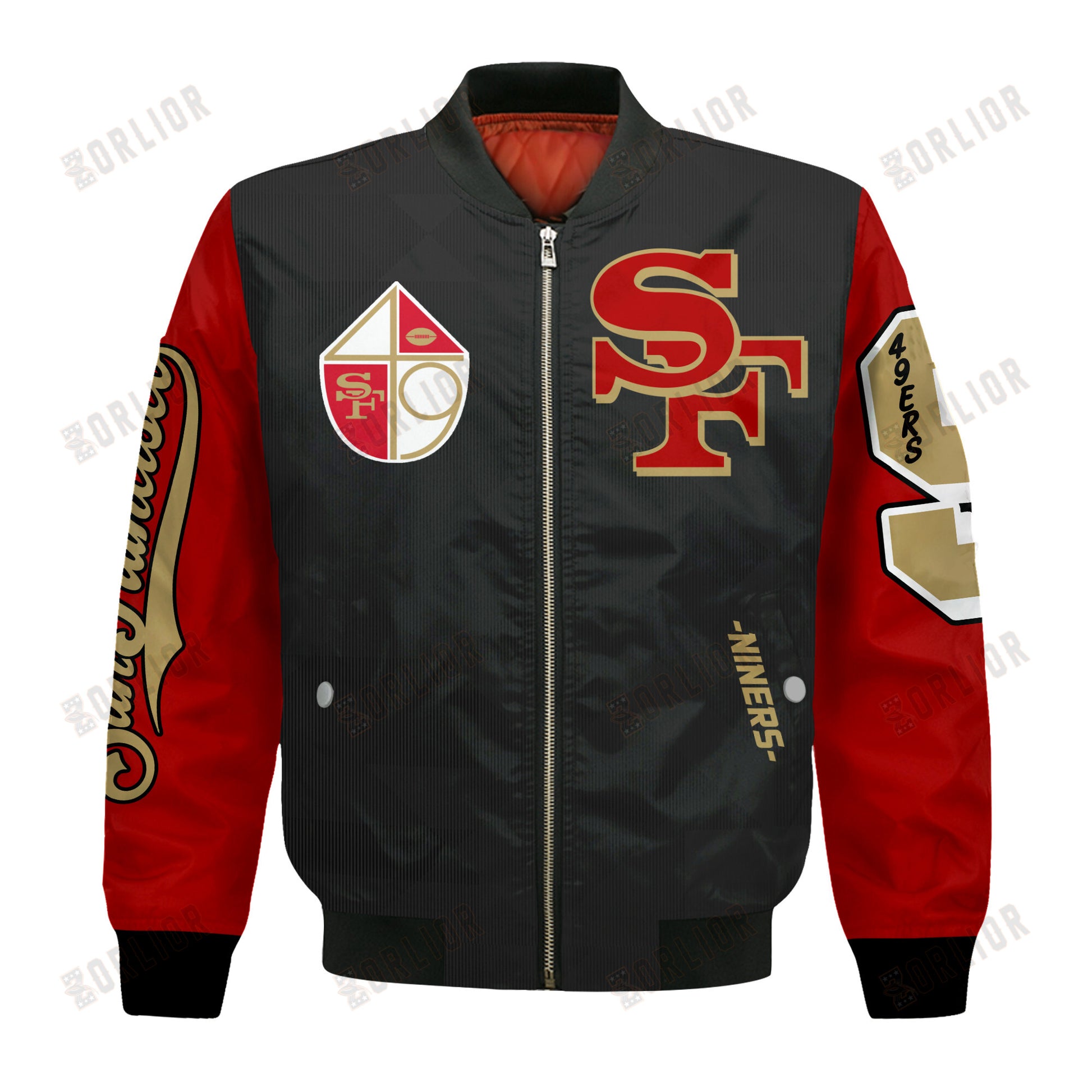 San Francisco 49ers National Football League 2024 Design Bomber Jacket SFAT V25