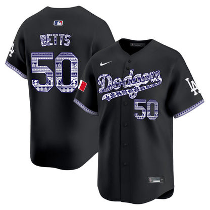 Los Angeles Dodgers Mexico Vapor Premier Limited Jersey V3 - All Stitched