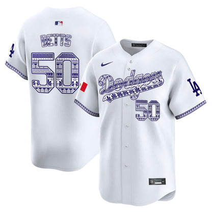 Los Angeles Dodgers Mexico Vapor Premier Limited Jersey V3 - All Stitched