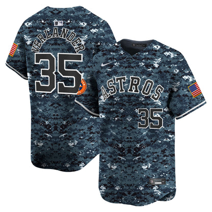 Houston Astros USMC Alternate Vapor Premier Limited Jersey - All Stitched