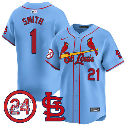 Whitey Herzog Cardinals 2024 Jersey - All Stitched