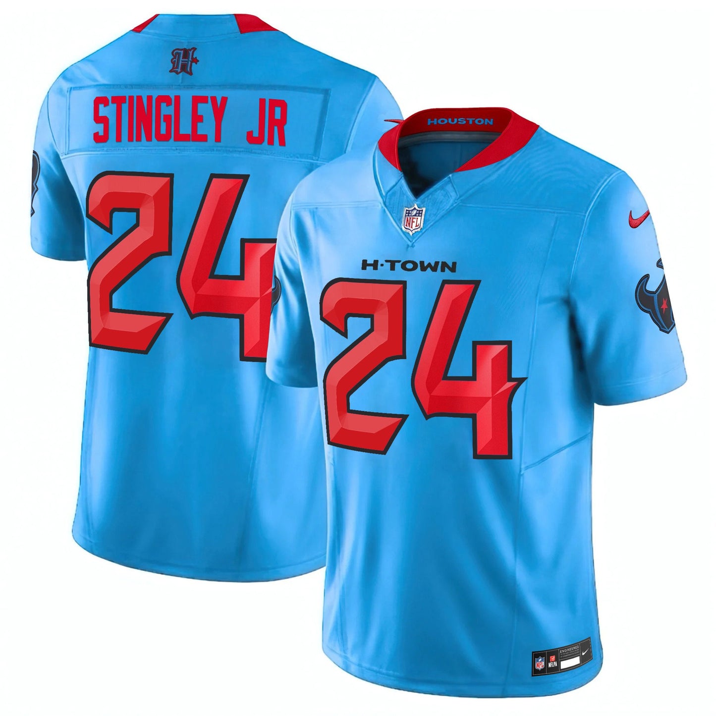 Houston Texans 2024 Vapor Limited Jersey V2 - All Stitched