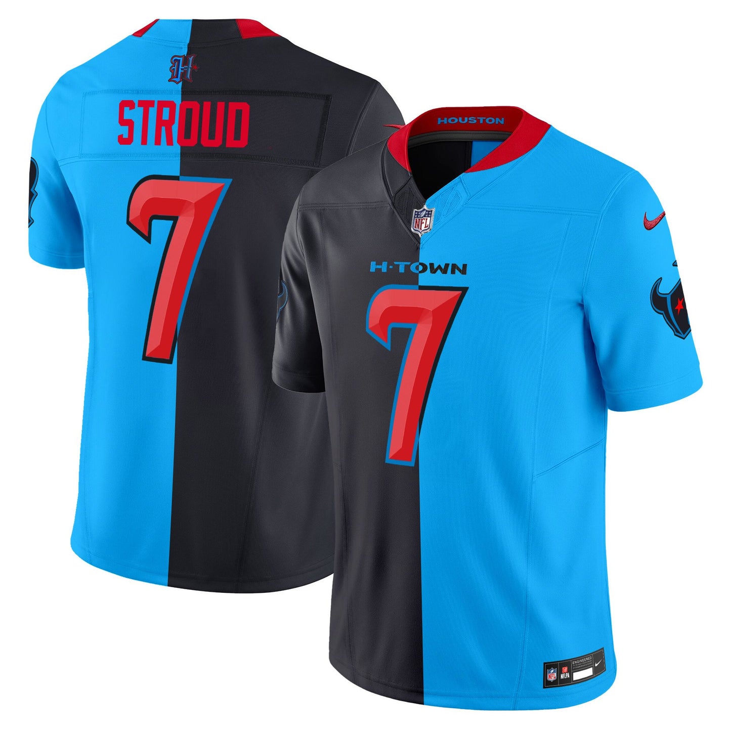 Houston Texans 2024 Vapor Limited Jersey V2 - All Stitched