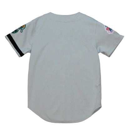 1989 World Series Oakland A's Gray Jersey - All Stitched