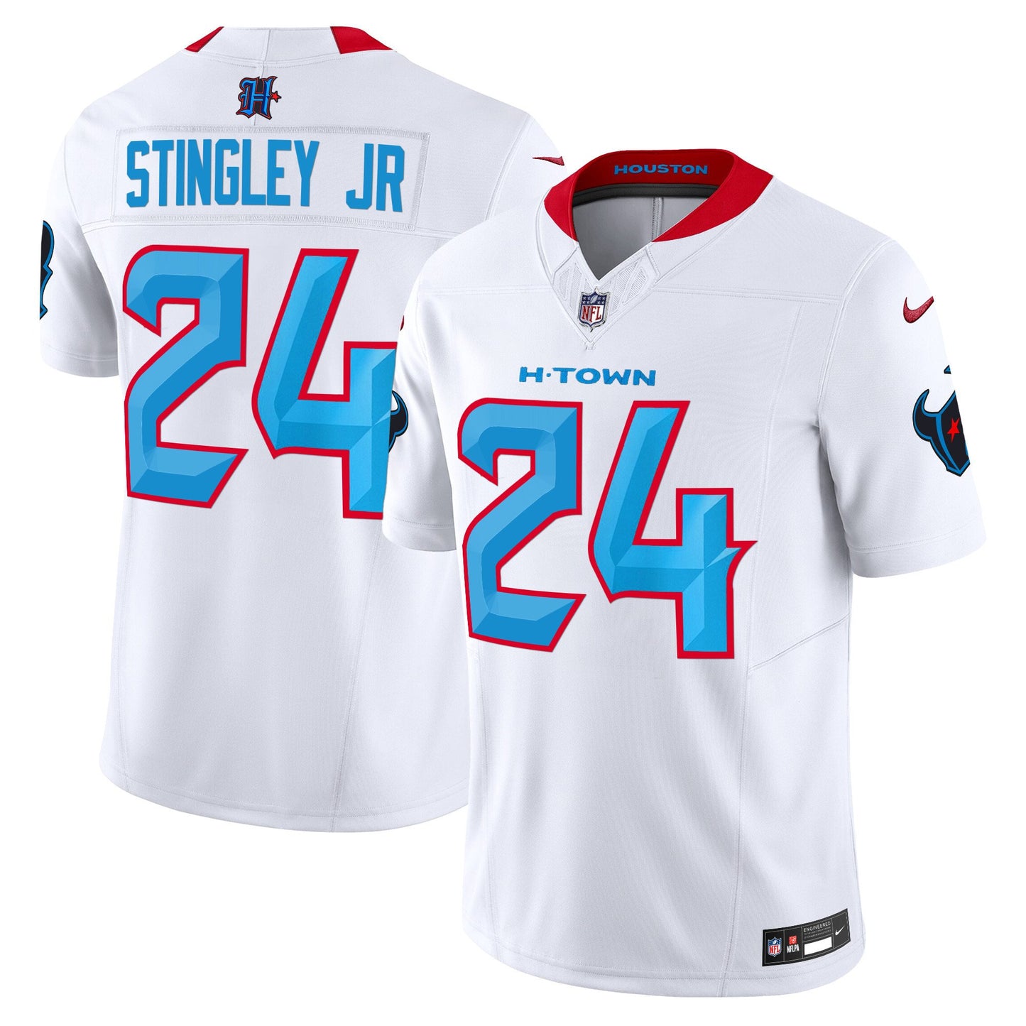 Houston Texans 2024 Vapor Limited Jersey V2 - All Stitched