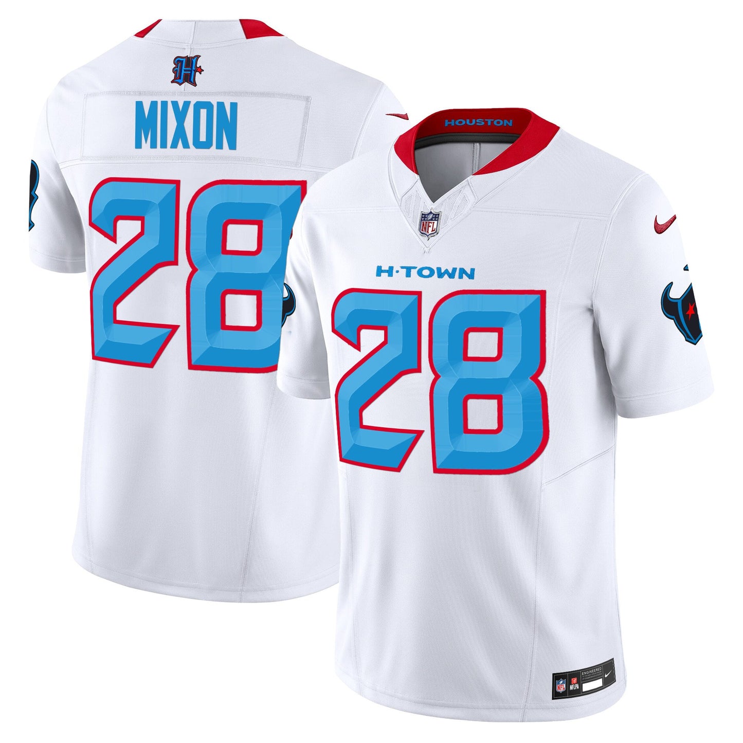 Houston Texans 2024 Vapor Limited Jersey V2 - All Stitched