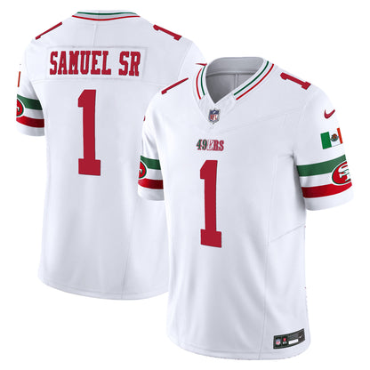 49ers Mexico Vapor Jersey V2 - All Stitched