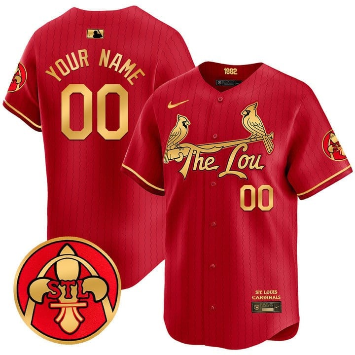 St. Louis Cardinals 2024 City Connect Vapor Premier Limited Custom Jersey V2 - All Stitched