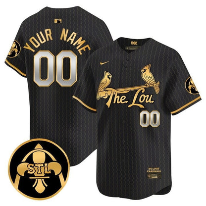 St. Louis Cardinals 2024 City Connect Vapor Premier Limited Custom Jersey V2 - All Stitched