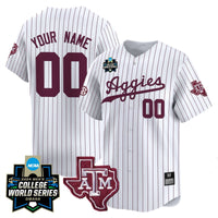 White Pinstripe