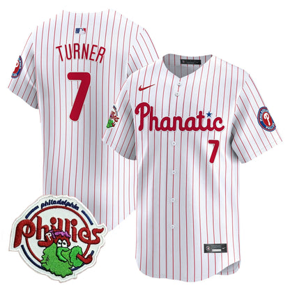 Phillies Phanatic Patch Vapor Premier Limited Jersey - All Stitched