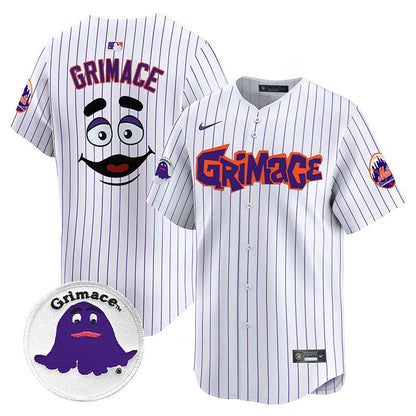 Mets Grimace Vapor Premier Limited Jersey V2 - All Stitched