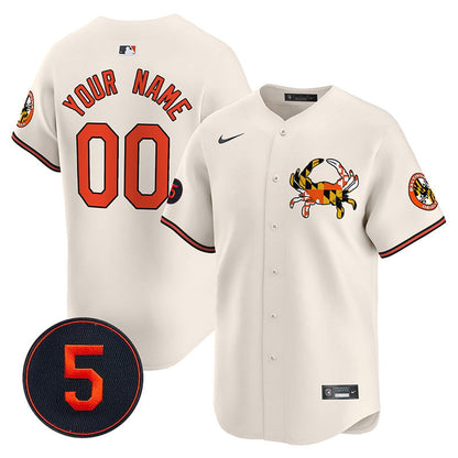 Baltimore Orioles Robinson Patch Vapor Premier Limited Custom Jersey V3 - All Stitched