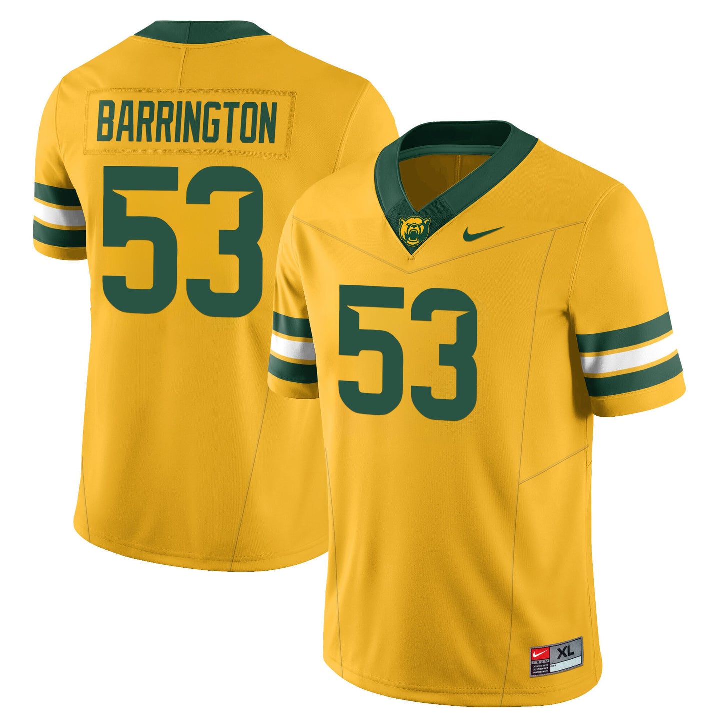 Men's Baylor Bears 2024 Vapor Limited Jersey - All Stitched