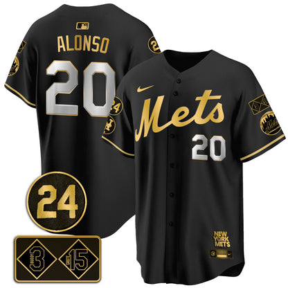 Mets Memorial Player Limited Jersey - All Stitched