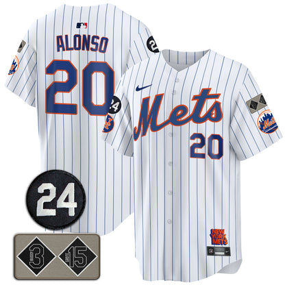 Mets Memorial Player Limited Jersey - All Stitched