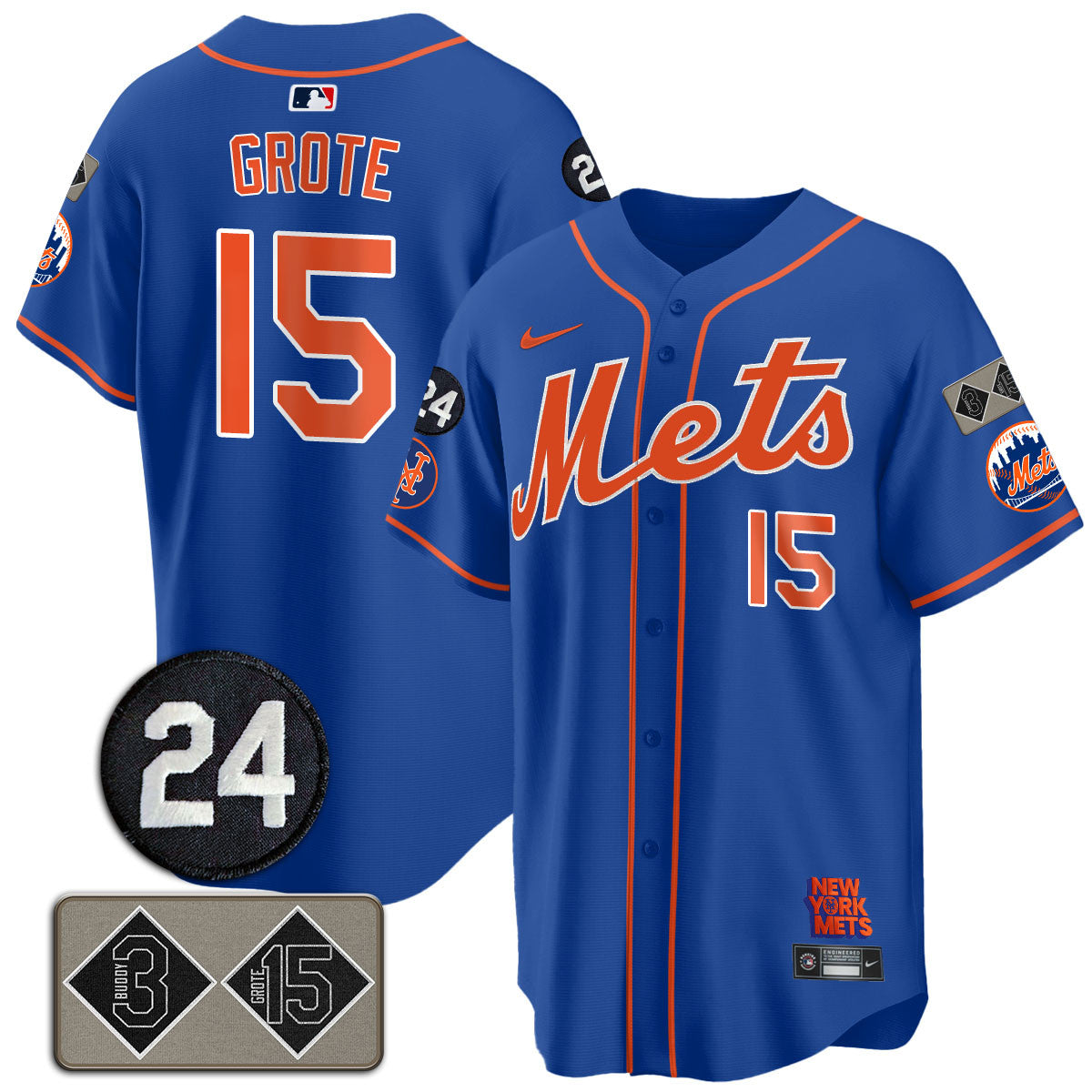 Mets Memorial Player Limited Jersey - All Stitched