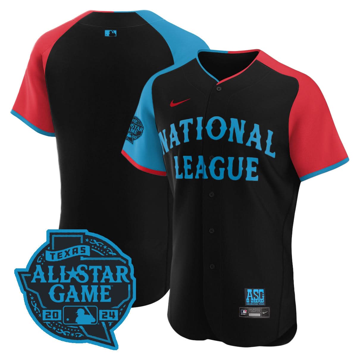 Nation League 2024 MLB All-Star Game Player Flex Base Jersey - All Stitched