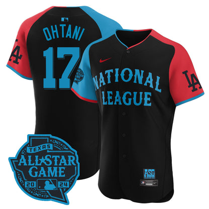 Nation League 2024 MLB All-Star Game Player Flex Base Jersey - All Stitched