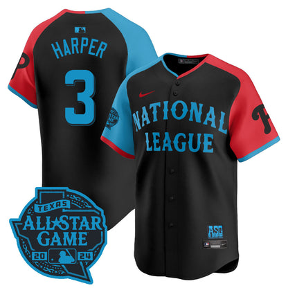 Nation League 2024 MLB All-Star Game Player Cool Base Jersey - All Stitched