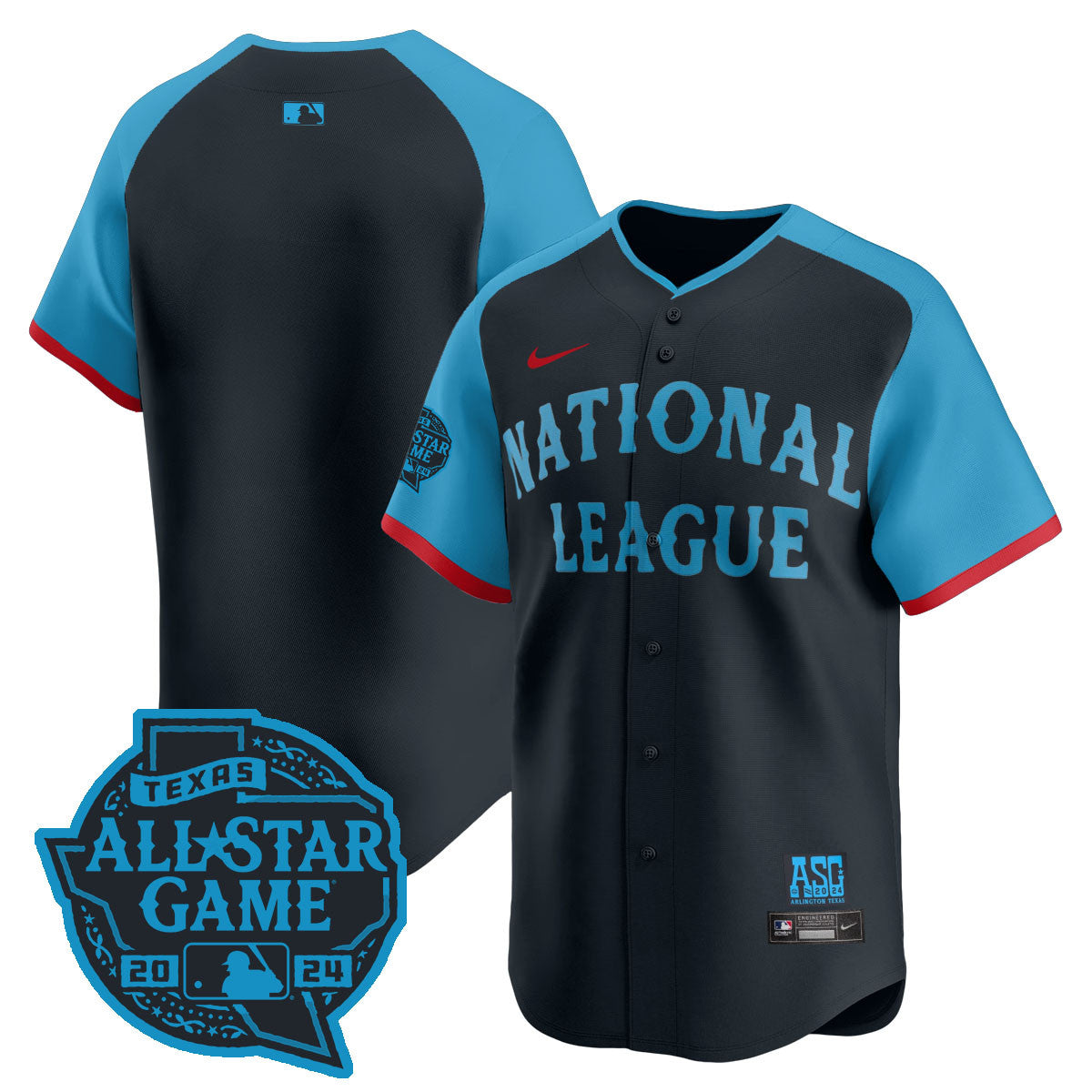 Men's Nation League 2024 MLB All-Star Game Player Cool Base Jersey - All Stitched