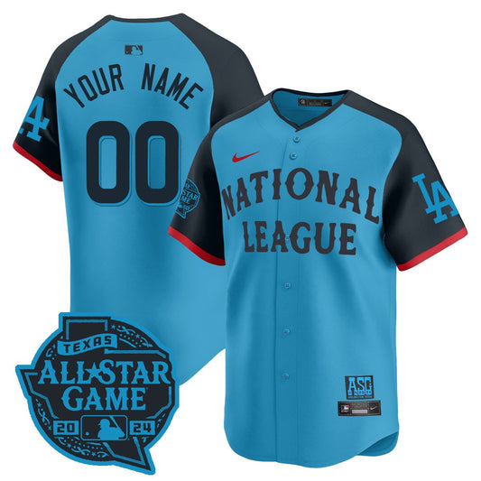 Custom Nation League 2024 MLB All-Star Game Player Cool Base Jersey - All Stitched