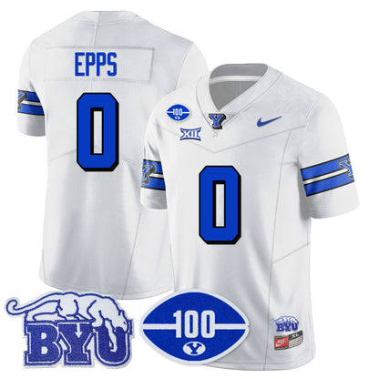 BYU Football 100th Season 2024 Uniform - All Stitched