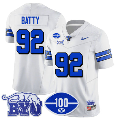 BYU Football 100th Season 2024 Uniform - All Stitched