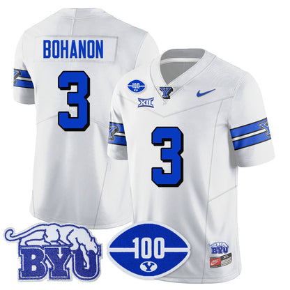 BYU Football 100th Season 2024 Uniform - All Stitched