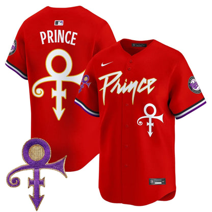 Minnesota Twins Prince Patch Vapor Premier Limited Jersey - All Stitched