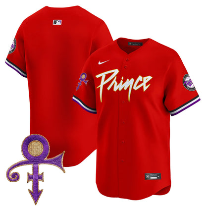 Minnesota Twins Prince Patch Vapor Premier Limited Jersey - All Stitched