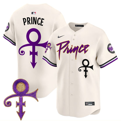 Minnesota Twins Prince Patch Vapor Premier Limited Jersey - All Stitched