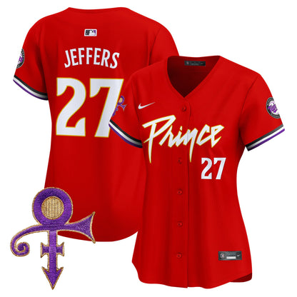 Women's Minnesota Twins Prince Patch Vapor Premier Limited Jersey - All Stitched