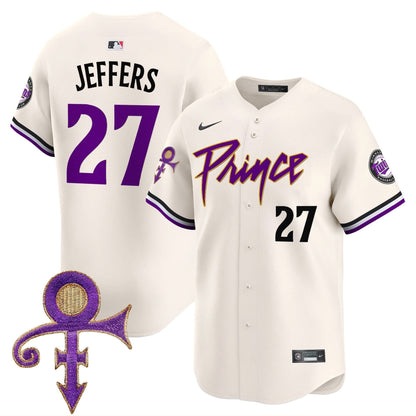 Minnesota Twins Prince Patch Vapor Premier Limited Jersey V4 - All Stitched