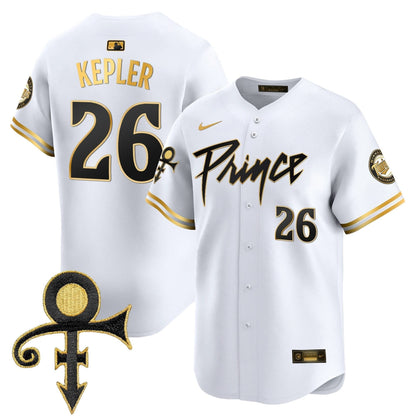 Minnesota Twins Prince Patch Vapor Premier Limited Jersey V4 - All Stitched