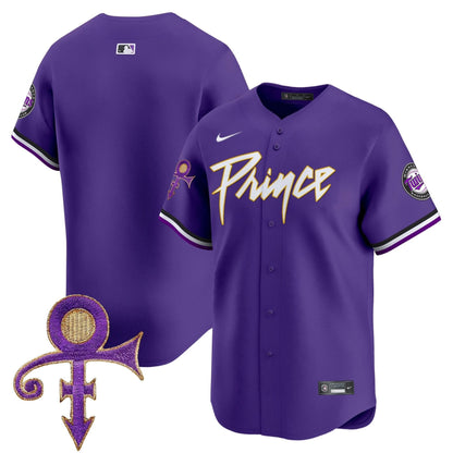 Minnesota Twins Prince Patch Vapor Premier Limited Jersey V4 - All Stitched