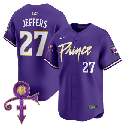 Twins Prince Patch Vapor Premier Limited Jersey V4 - All Stitched