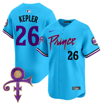 Twins Prince Patch Vapor Premier Limited Jersey V4 - All Stitched