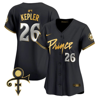WoMinnesota Twins Prince Patch Vapor Premier Limited Jersey V4 - All Stitched