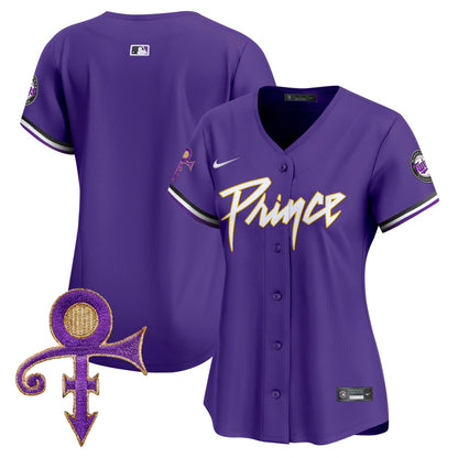 Women's Minnesota Twins Prince Patch Vapor Premier Limited Jersey V4 - All Stitched