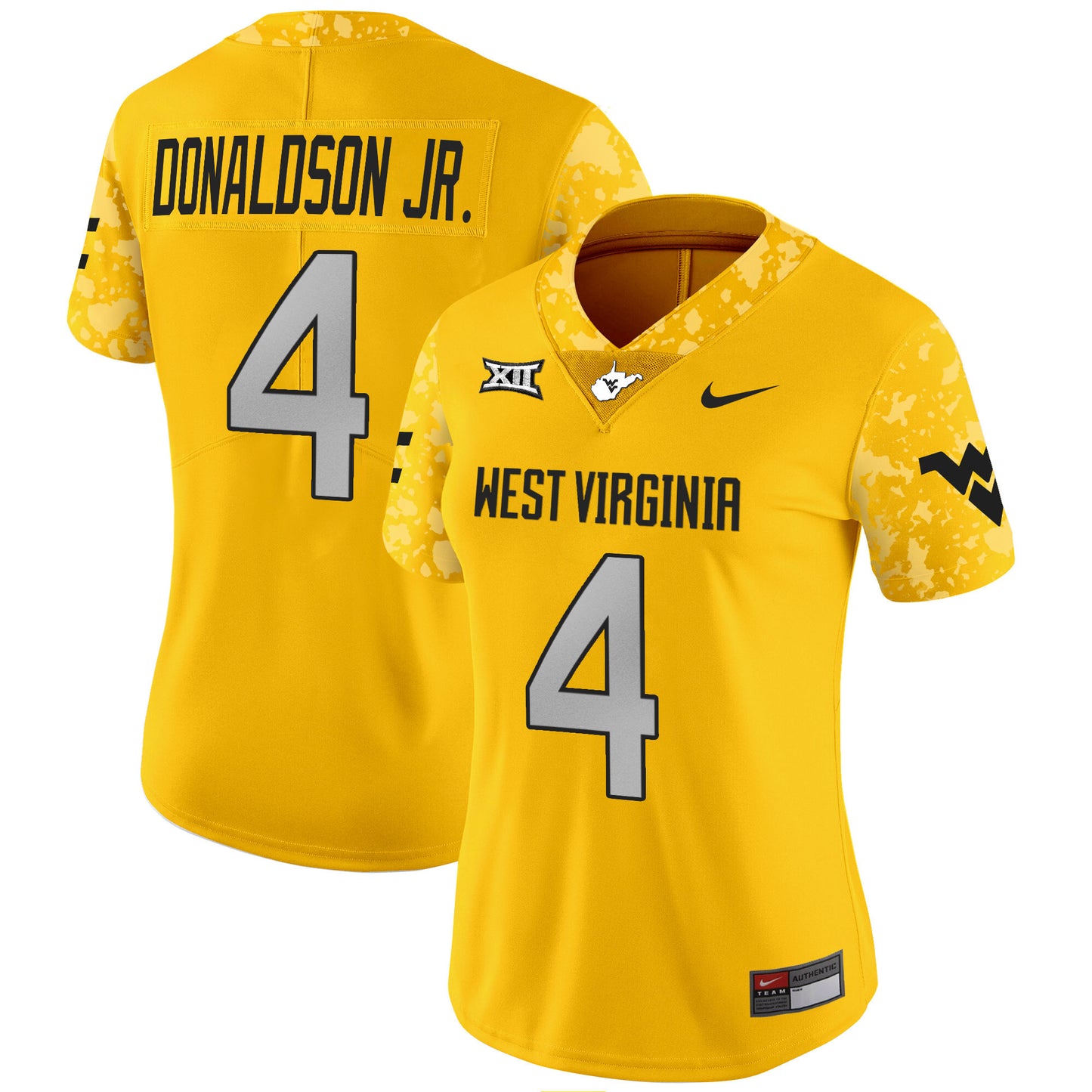 Women's West Virginia Mountaineers 2024 Vapor Limited Jersey V2 - All Stitched