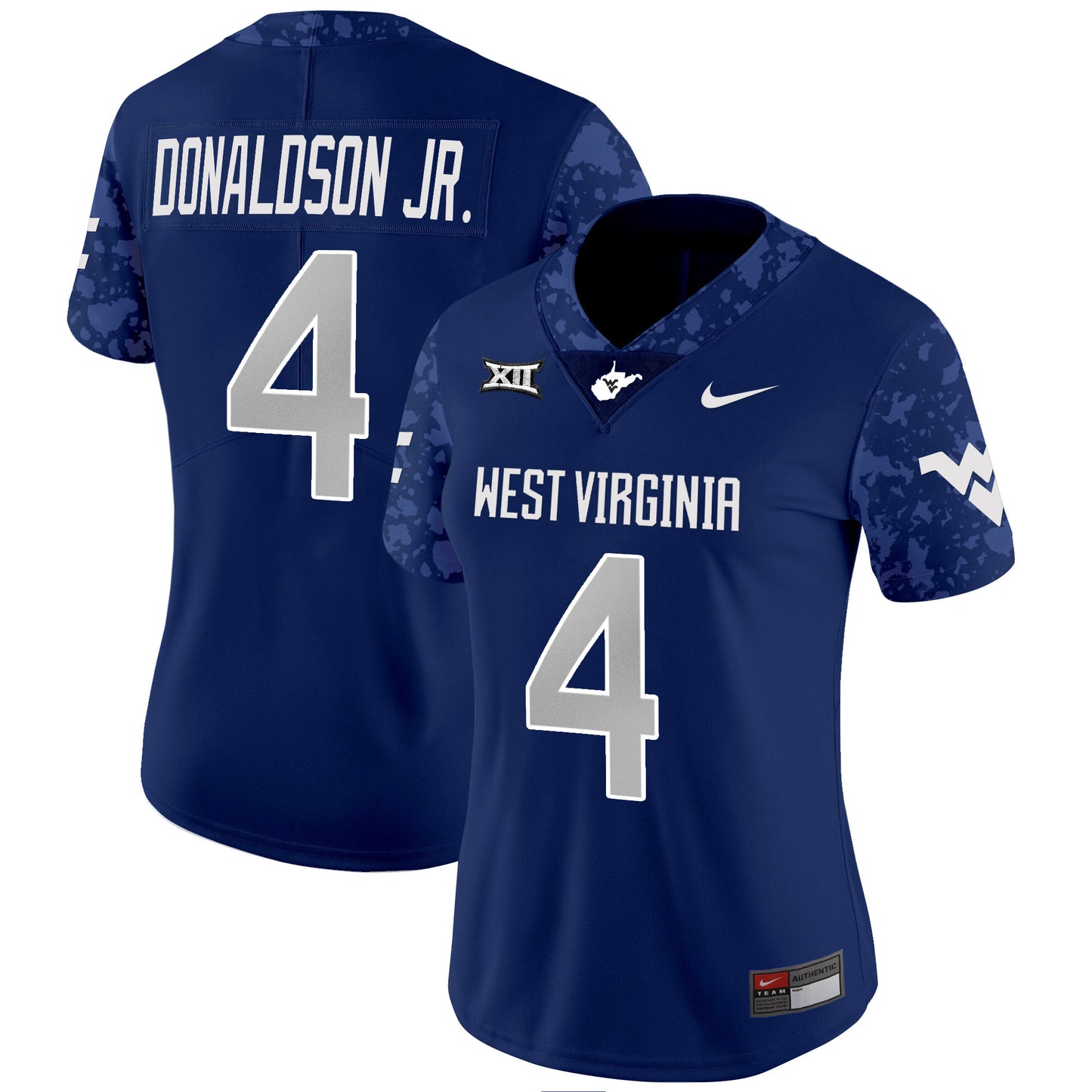 Women's West Virginia Mountaineers 2024 Vapor Limited Jersey V2 - All Stitched