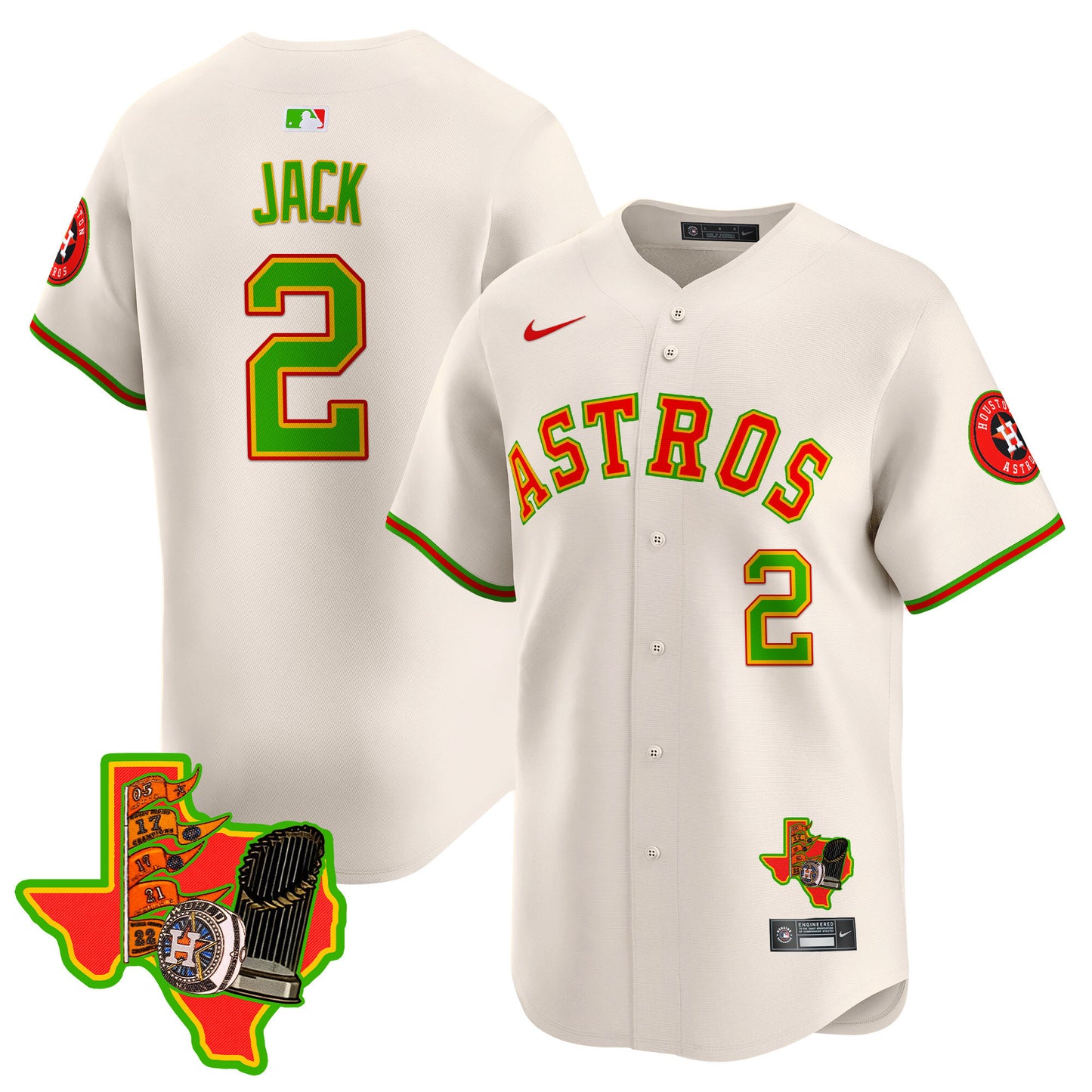 Astros The Loteria Vapor Premier Limited Jersey - All Stitched