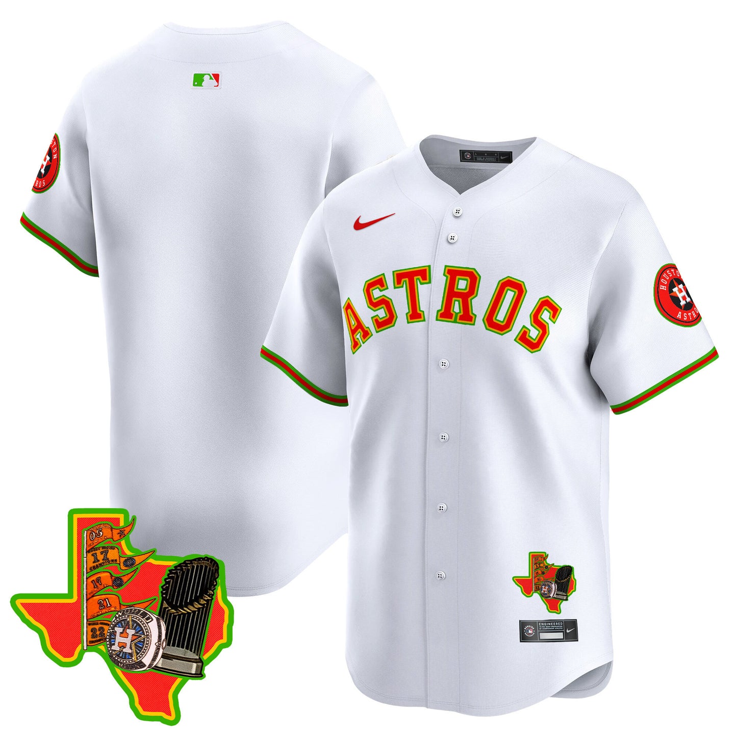 Astros The Loteria Vapor Premier Limited Jersey - All Stitched