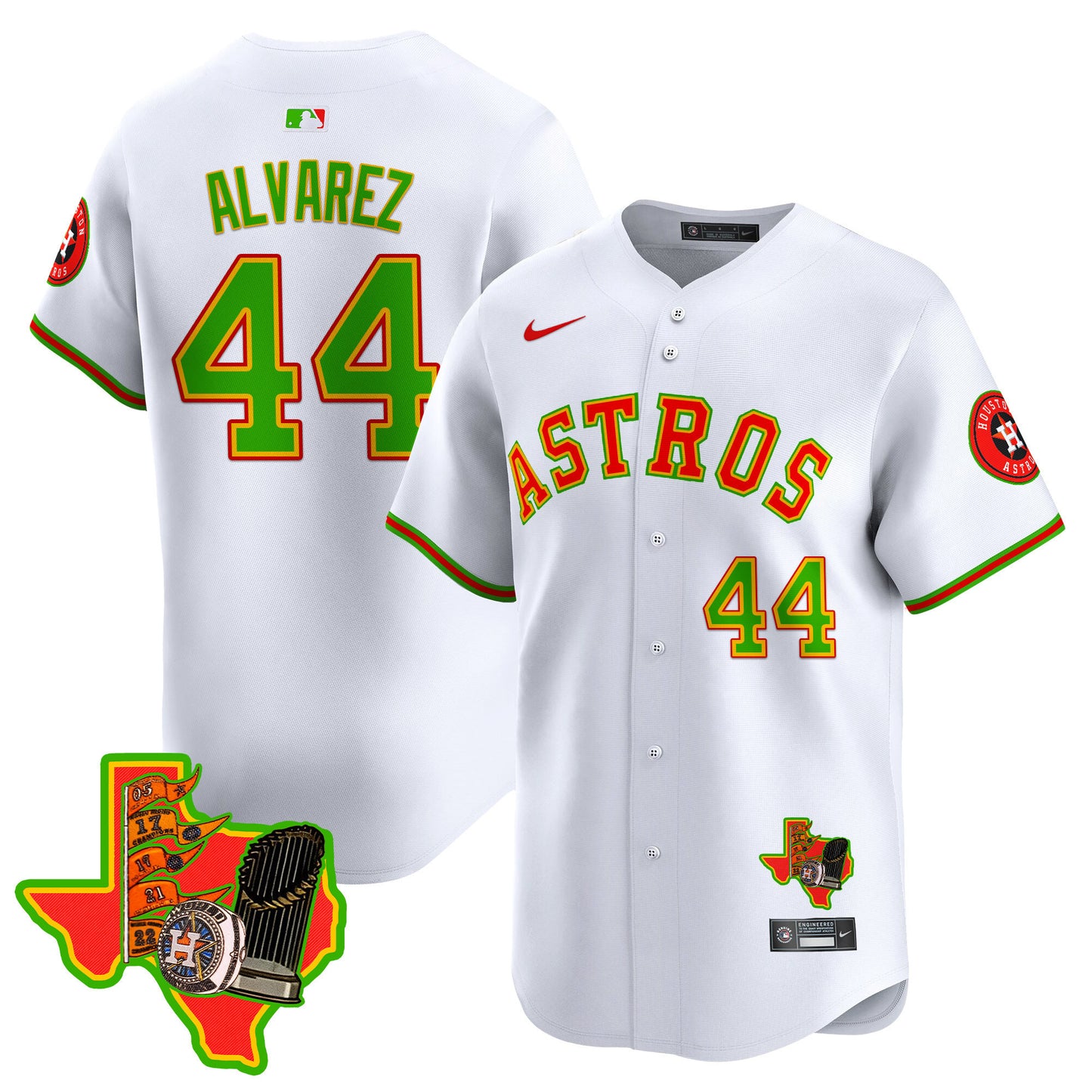 Astros The Loteria Vapor Premier Limited Jersey - All Stitched